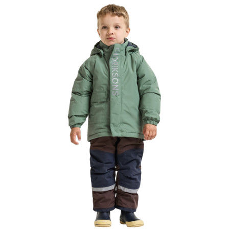 Дитяча зимова куртка Didriksons Talvi Kids Jkt 2 Dark Moss