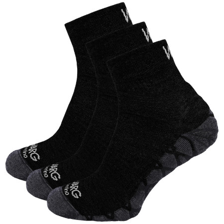 Шкарпетки Warg Endurance Merino Mid 3-pack чорний Black