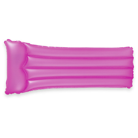 Надувний лежак Intex Neon Frost Air рожевий
