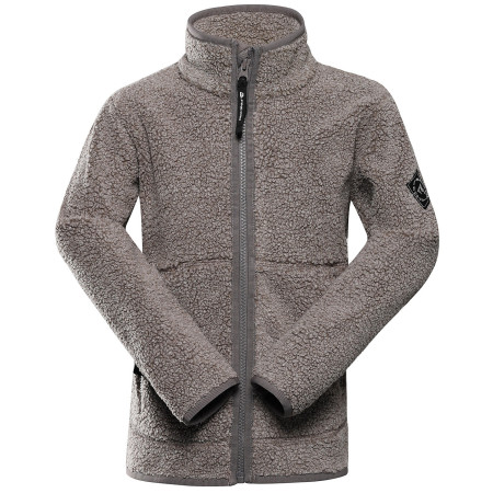 Дитяча толстовка Alpine Pro Ferado 3 Neutral коричневий NEUTRÁLNÍ / ZEMITÁ