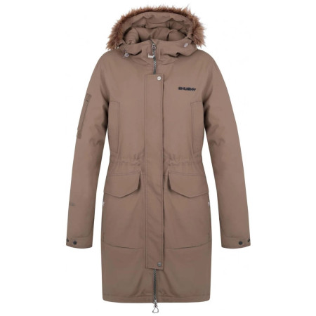 Жіноче зимове пальто Husky Nelidas L сірий mocha