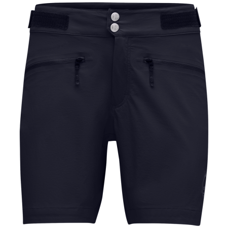 Жіночі шорти Norrona femund flex1 lightweight Shorts чорний Caviar Black