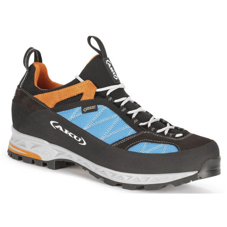 Pánské nízké trekové boty Aku Tengu Low GTX modrá TURQUOISE/ORANGE