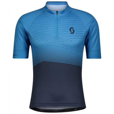 Чоловіча велофутболка Scott M's Endurance 20 s/sl (2021) синій/чорний AtlanticBlue/MidnihtBlue