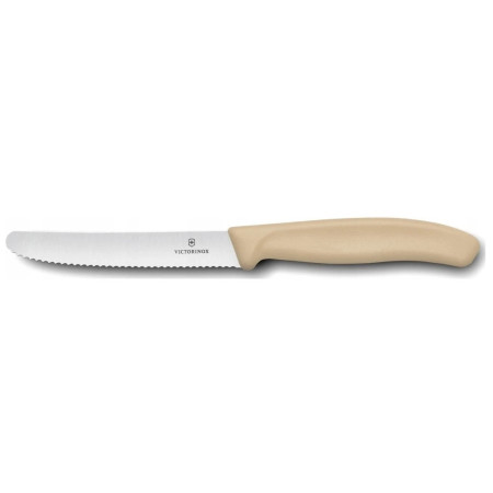 Кухонний ніж Victorinox Swiss Classic 11 cm - Limited Edition бежевий Raw Sugar Beige