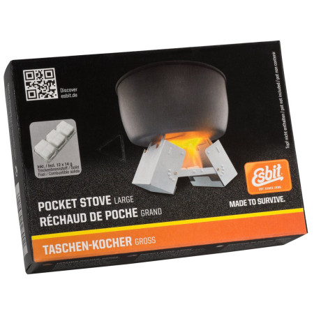 Спиртовий пальник Esbit Pocket Stove 12 x 14 g