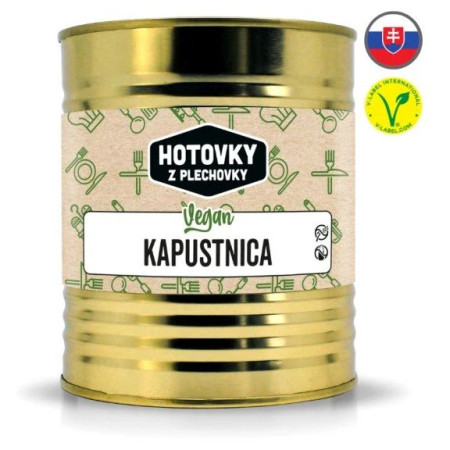 Суп Hotovky z plechovky Веганський капусняк 800г