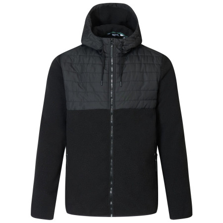 Чоловіча багатофункціональна куртка Regatta Frankie Borg Hybrid чорний Black/Black