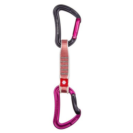 Набір відтяжок Ocún Raven Qd Zoom 12 Cm 6-Pack рожевий Pink