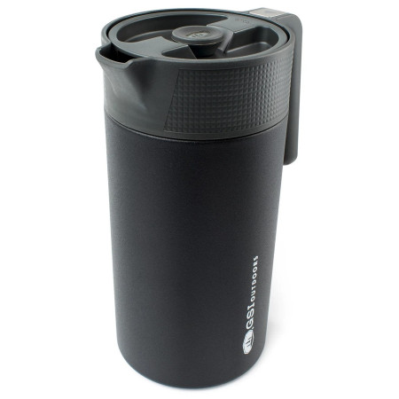 Френч-прес для кави GSI Outdoors Glacier Stainless Javapress чорний Black