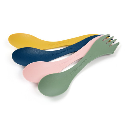 Sada příboru Light My Fire Spork Original BIO 4-pack mix barev nature