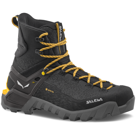 Чоловічі трекінгові черевики Salewa Ortles 2 Mid Gtx M чорний Black/Asphalt