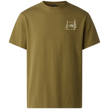Чоловіча футболка The North Face Camping Relaxed Short Sleeve Tee-Graph бежевий Cedar