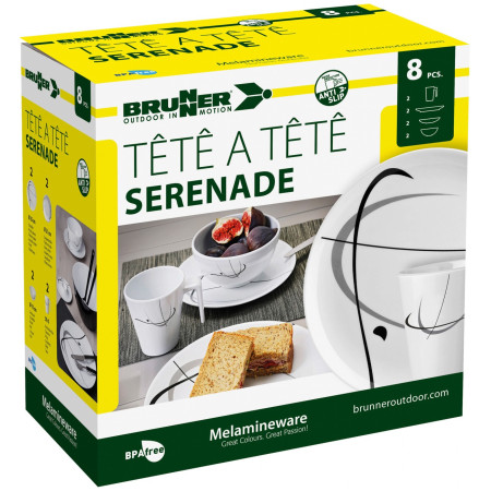 Набір посуду Brunner Set tête-à-tête Serenade 8 pcs