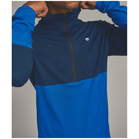 Чоловіча функціональна толстовка Ortovox 185 Rock'N'Wool Zip Neck