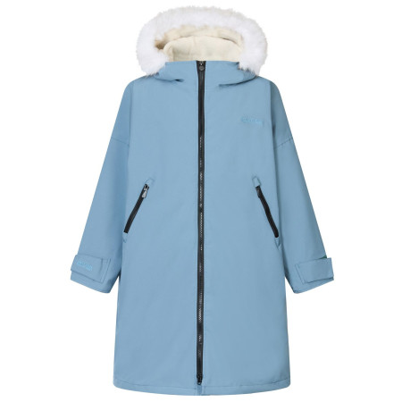 Дитяче водонепроникне пальто Regatta Junior Waterproof Changing Robe Pro Grey Mirage світло-сірий Grey Mirage