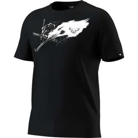 Чоловіча футболка Dynafit Graphic Co T-Shirt M чорний 0911 - black out/MUTE GRAB