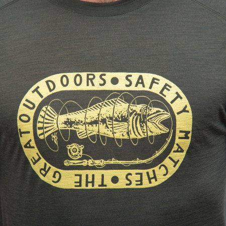 Чоловіча функціональна футболка Sensor Merino Air Outdoors