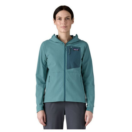 Жіноча софтшелова куртка Patagonia R1 CrossStrata Hoody