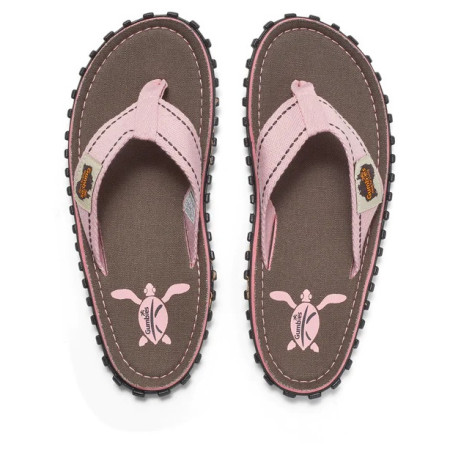 Жіночі шльопанці Gumbies Grey Turtle рожевий
