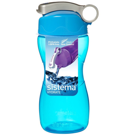 Пляшка Sistema HourGlass Bottle 475ml синій