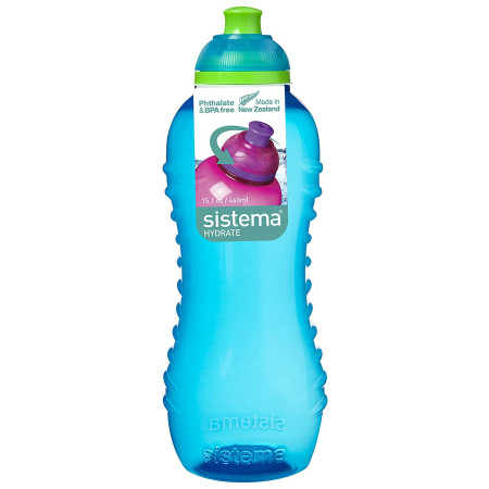 Láhev Sistema Squeeze Bottle 460ml modrá