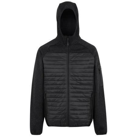 Чоловіча куртка Regatta Newhill Hybrid сірий Ash/Black