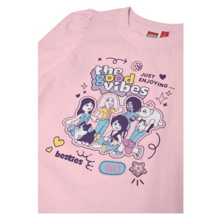 Дитяча футболка Lego Wear Lwtuna 600 Pink