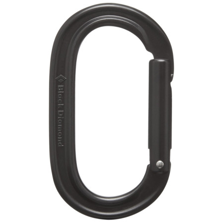 Карабін Black Diamond Oval Keylock чорний Black