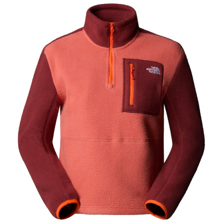 Жіноча толстовка The North Face W Yumiori 1/4 Zip помаранчевий/бордовий Mars Dust/Sumac/Solar F