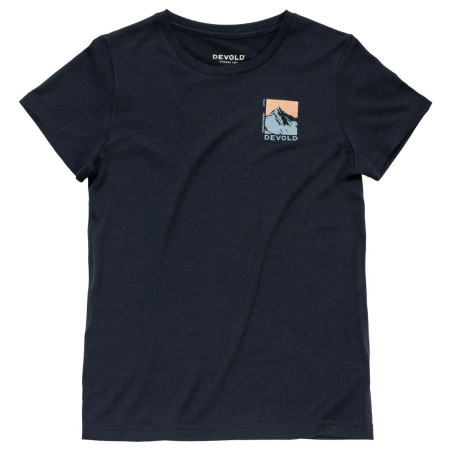 Жіноча футболка Devold Classic "Summit" Tee Wmn чорний INK