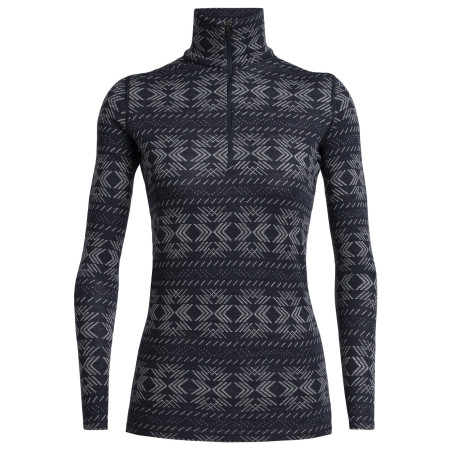 Dámské triko Icebreaker Women's 250 Vertex LS Half Zip Crystalline tmavě modrá Midnight navy