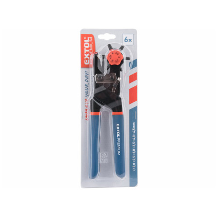 Плоскогубці Extol děrovací kovové, 2-4,5mm
