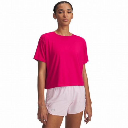 Жіноча футболка Under Armour Motion SS рожевий Shaded Fuchsia / / White