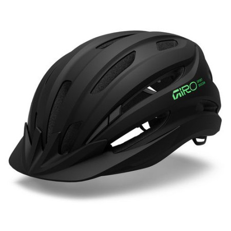 Дитячий велосипедний шолом Giro Register II MIPS Youth чорний/зелений Mat Black/Vivid Green