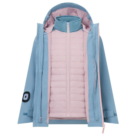 Зимова куртка для дівчини Regatta Girls Trekktain 3-in-1 II DusBluPwLil
