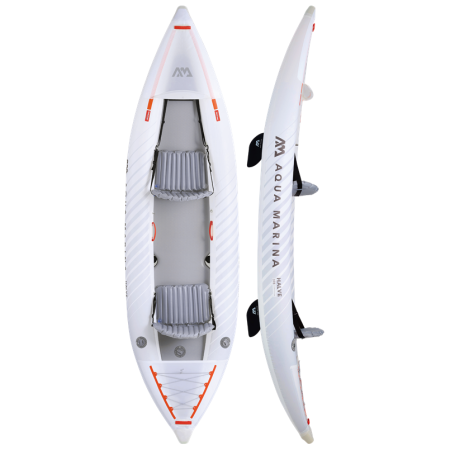 Надувний каяк Aqua Marina Halve Packayak™ сірий