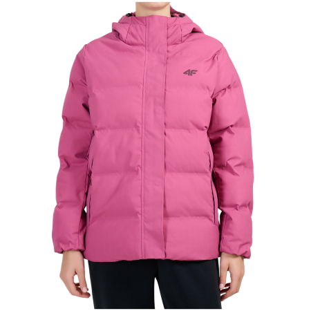 Жіноча зимова куртка 4F Down Jacket F0927 рожевий Dark Pink