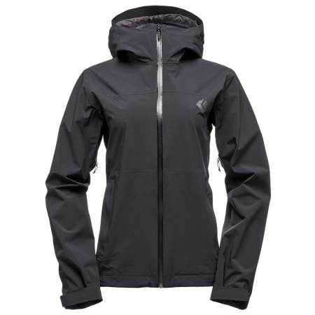 Жіноча куртка Black Diamond Stormline Stretch Rain Shell чорний