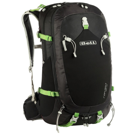Batoh Boll Raven 35-42 černá/zelená grass