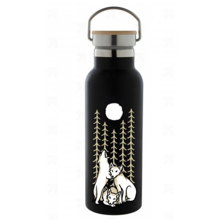 Термос České parky Wolfík чорний