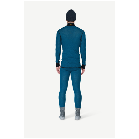 Чоловіча функціональна футболка Devold Wool Mesh Man Half Zip Neck