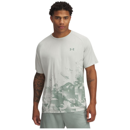 Чоловіча футболка Under Armour M Tech Fade SS зелений Hydro Green / Silica Green / Silica Green