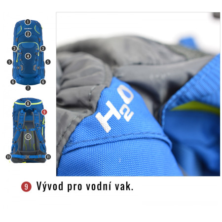 Рюкзак Husky Sloper 45 L