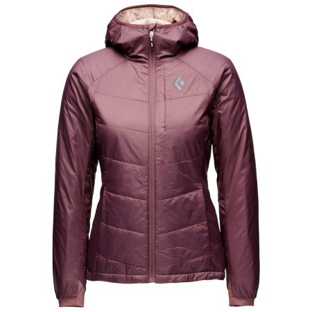 Жіноча куртка Black Diamond W Solution Hoody бордовий Fig