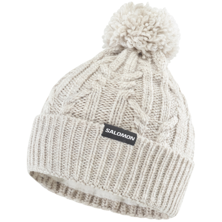 Шапка Salomon Ivy Beanie білий WHISPER WHITE