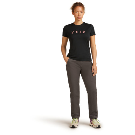 Жіноча футболка Icebreaker Women Merino 150 Tech Lite SS Tee Snow Day