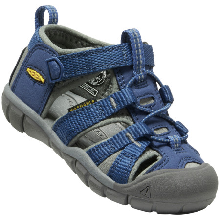 Дитячі сандалі Keen Seacamp II CNX INF синій/сірий blue depths/gargoyle