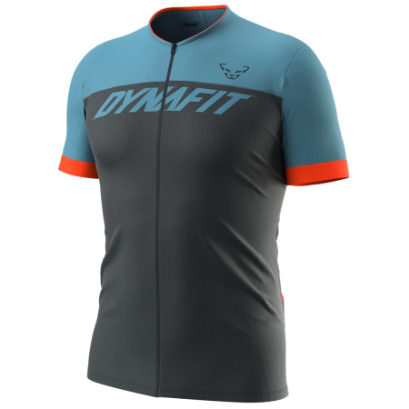 Чоловіча велофутболка Dynafit Ride Light S/S Fz Tee M темно-синій