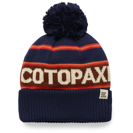 Шапка Cotopaxi Cumbre Beanie чорний/червоний Maritime
